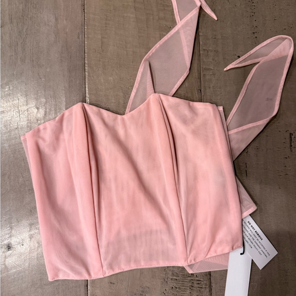 TROIS THE LABEL - Bustier Tie Top